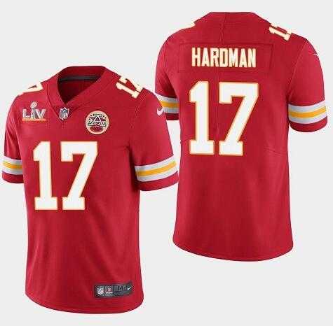 Nike Men & Women & Youth Chiefs 17 Mecole Hardman Red 2021 Super Bowl LV Vapor Untouchable Limited Jersey,We sell and wholesale Nike Men & Women & Youth Chiefs 17 Mecole Hardman Red 2021 Super Bowl LV Vapor Untouchable Limited Jersey on line form chian!
